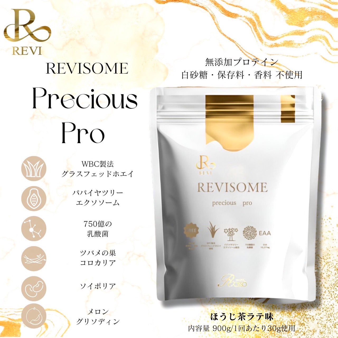 無添加ホエイプロテイン REVISOMEプレシャスプロ